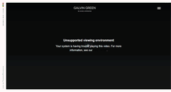 Desktop Screenshot of galvingreen.com